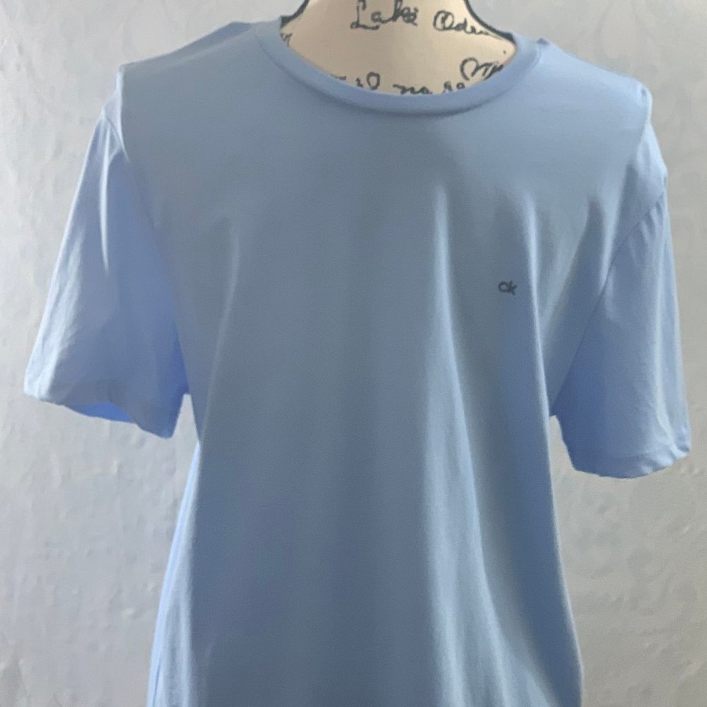 Men's pastel blue shirt